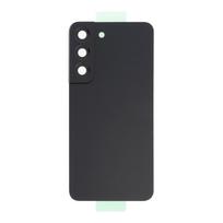 Galinis dangtelis Samsung S22 5G S901 Phantom Juodas (su kameros stikliuku) OEM