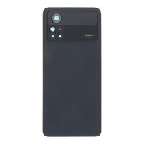 Galinis dangtelis Xiaomi Poco X4 Pro 5G juodas (su kameros stikliuku) OEM
