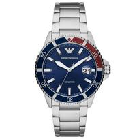 Emporio Armani AR11339 nerūdijančio plieno vyriškas laikrodis sidabras