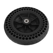 8in Solid Wheel TPE Rubber Anti Slip Quiet 75KG Bearing Caster Tire Tyre Replacement