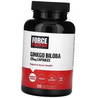 Ginkgo Biloba Extract, Ginkgo Biloba 120, Force Factor 120vegcaps (71641002) 120vcaps