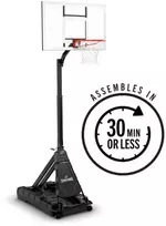 KREPŠINIO STOVAS SPALDING MOMENTOUS EZ ASSEMBLY 54"
