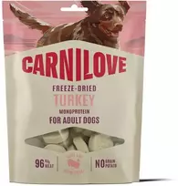 Carni Love Carnilove Treats liofilizuoti mėsos skanėstai šunims su kalakutiena, 60 g