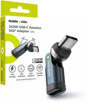 „Mobile Origin“ 240 W USB-C adapteris su 540° sukimosi funkcija, CB13