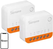 SONOFF MINIR4 (Extreme) jungiklis, 2 vnt.