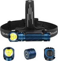 Olight LED prožektorius ant galvos, 3000 lm, 5000 mAh akumuliatorius, IP68, Perun 3