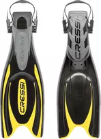Cressi nardymo pelekai Frog Plus su reguliuojamu atviru kulnu, plastikas, dydis Large