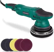 VONROC poliravimo mašina 1050 W, 21 mm Dual Action, 150 mm pagrindas, reguliuojamas greitis, S2_PM501AC
