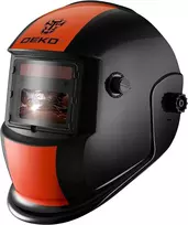 DEKO automatinis suvirinimo skydelis True-Color su saulės energija ARC MMA MIG TIG, DIN 4/9-13, optinė klasė 1/2/1/2