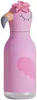 Asobu - Bestie Flamingo - 460 ml Insulated Bottle with Straw