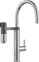 Plautuvės maišytuvas Franke su filtru, Vital J-Spout Chromas/Gunmetal filtruotam ir karštam/šaltam vandeniui