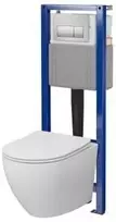 WC rėmo komplektas Cersanit, C676 System 40, sūkurinis