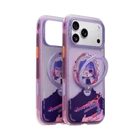 Dėklas Torras Ostand Q3 Air Gawx Limited, Neon night muse – iPhone 17 Pro Max