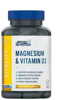 Applied Nutrition Magnesium & Vitamin D3 60 kaps.