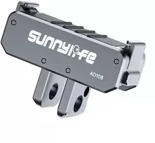 „Sunnylife“ aliumininis dviejų krypčių tvirtinimo adapteris, skirtas „Osmo Nano“ / „Action 6“