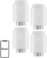 SONOFF ZigBee TRVZB Thermostatic Head, 4-Pack