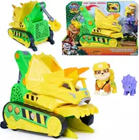 Spin Master Psi Patrol Film Dino Rubble Buldozeris 23 Cm Chomp & Rescue + Figurki