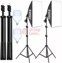 Softbox apšvietimo lempos RF01 50x70cm 2vnt.