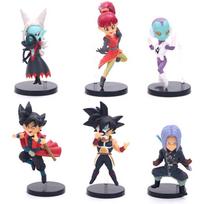 Dragon Ball Z Super Saiyan Son Goku Anime Figure Son Gohan Vegeta Broly Piccolo Majin Buu Set Action Figurine Model Gifts Toy NO BOX