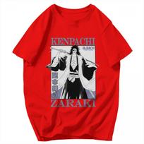 Men T Shirt Zaraki Kenpachi BLEACH Awesome Gifts Y2K Graphic Anime Unisex Clothing T Shirts S