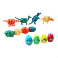 12 Dinozaurų Deformuojamųjų Kiaušinių, Velykinių Kiaušinių Žaislų, Imitacinių Krepšelio Įdarų, Vakarėlio Dovanų Ir Style A
