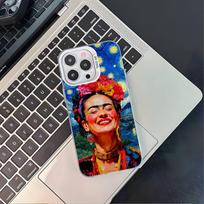 Fashion F-FridaS-S K-Kahlo Phone Case For iPhone 17,16,15,14,13,12,11,Pro,XS,Max,Plus,Mini,SE4,E White Matte Shockproof Cover iPhone16PRO