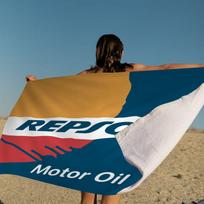 R-Repsol Retro Mikropluošto Spausduotas Paplūdimio Rankšluostis Kalnų Kopimas Joga Paplūdimys Plaukimas Bėgimas Sugeriantis Minkštas Rankšluostis W30*H60(CM)