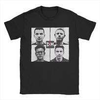 Men's T-Shirts Band Depeche Cool Mode 101 Funny Cotton Tee Shirt Short Sleeve T Shirts Round Collar Clothes Gift Idea S juoda