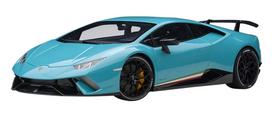 AUTOart Lamborghini Performante Light Blue Finished Model 12077 1/12 Huracán mėlyna