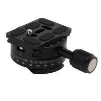 360 degrees  Rotating Panoramic Clip Ball Head Wear Resistant Portable SLR Camera Tripod Accessories