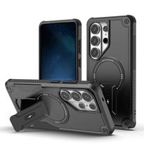 Dėklas Samsung Galaxy S26 Ultra S25 FE 5G S24 Plus A17 A16 A26 A56 A36 A15 A55 A35, tvirtas, smūgiams atsparus šarvuotas dangtelis Galaxy A56 5G juoda
