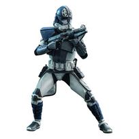 Television Masterpiece Star The Clone Wars Clone Scale Figure White Wars Trooper/Jessie 1/6 balta