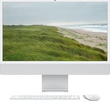 Apple iMac Z1EH 59,62cm 23,5Zoll Standardglas M4 10C CPU/10C GPU/16C N.E. 24GB 256GB SSD Gbit Eth MM MaKey TID DE Silber | Z1EH-MWUU3D/A-07BRZX | 4068668334314