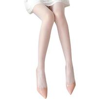 New 0D Tights Women Seamless Pantyhose Ultra-Thin Nylon Tights Sheer To Toe Stockings Female Sexy Tights Transparent One Size(150-175cm)