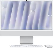 Apple iMac Z1E2 59.62cm 23.5Zoll Standardglas M4 8C CPU/8C GPU/16C N.E. 16GB 512GB SSD Ohne Eth MM MaKey DE Silber | Z1E2-MWUC3D/A-078POW | 4068668304980