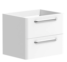 Spintelė po praustuvu Kame SOFT, BU/6-3DR/D01-SFT, 60 cm, Blizgi balta