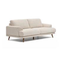 Smėlio spalvos sofa iš šenilinio audinio 211 cm Karin – Kave Home