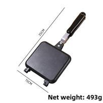 Sandwich Maker Pan With Nonstick Aluminum Griddle For Breakfast And Snack Preparation