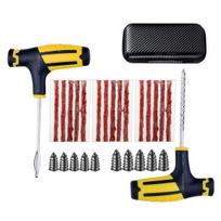 Portable Repair Tool Universal Tire Repair Kit Motor Flat Tire Puncture Plug Tools Cutter Tyre Nail Tire Needle Nose Pliers