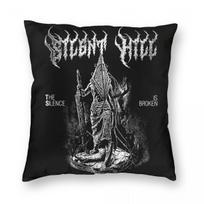 Silent Hill F Horror Game Pillowcase Double-Sided Printing Cushion Cover Decorations Pillow Case Cover Seat 40X40Cm Peach skin 18*18(CM)-1Pcs