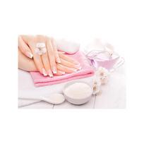 Modernus Nagų Lako Manikiūras Drobės Tapyba Gėlė Grožio SPA Plakatai ir Spaudiniai Moteriai Grožio Salono Sienų Dekoracija Cuadros 21cm×30cm NoFrame beige