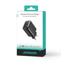 Joyroom JR-TCF13 tinklo įkroviklis USB-C / USB-A 25W SFC / PPS / PD - juodas