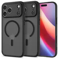 Spigen Ultra Hybrid MagSafe dėklas iPhone 17 Pro - Juodas