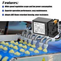 SS22 A 6 250W AC220V 3A 50 60Hz Greičio reguliatorius Variklio greičiai Tikslus reguliatorius Valdymo įrenginys įvairiaspalvis