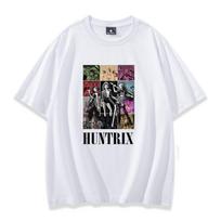 Kpop Demon Hunters Unisex Triblend Tee Men Women Short Sleeve Streetwear Tops Manga Tee Y2K Clothes Men Casual T-shirt S