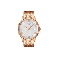 TISSOT Junya Collection Quartz Movement Men's Watches Watch 42mm White Dial T063.610.33.038.00 Rose Gold Strap
