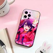 O-Oshi Anime no ko  Phone Case For iPhone 17,16,15,14,13,12,11 Plus,Pro Max,Soft Silicone Black Cover iPhone17air