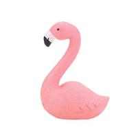 Mini Flamingo Model Figurine DIY Miniature Landscape Garden Bonsai Ornament Gift Closed Wing
