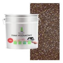 Resin mosaic plaster brown frost-resistant class 1 mosaic 7kg