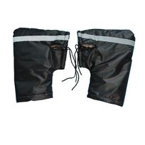 Motociklo vairo pirštinės ATV movos Vandeniui atsparios Vėjo nepraleidžiančios Šiltos Patvarios Rankenos 8.9*12.4 inch juoda